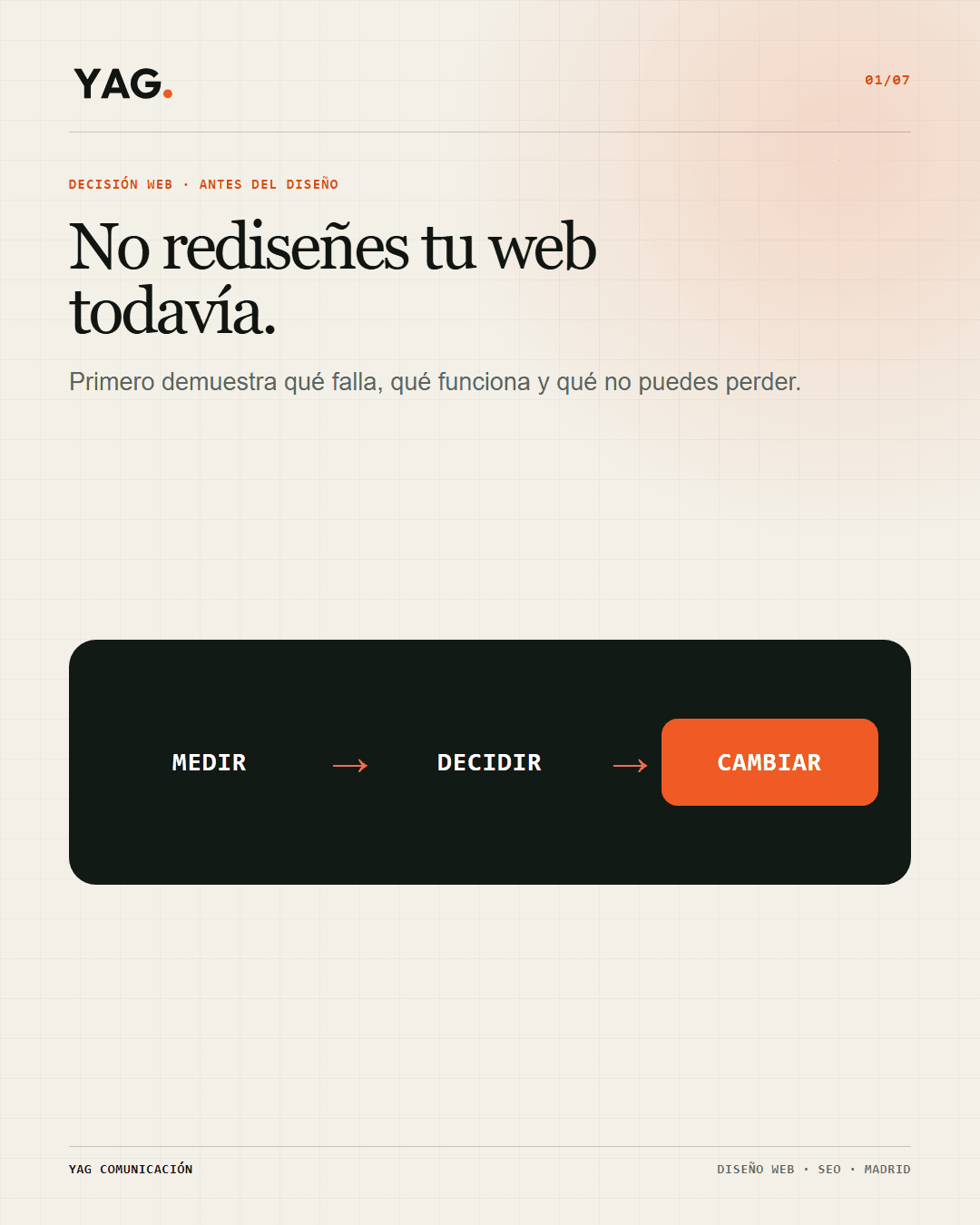 Antes de rediseñar tu web: auditoría de SEO y conversión