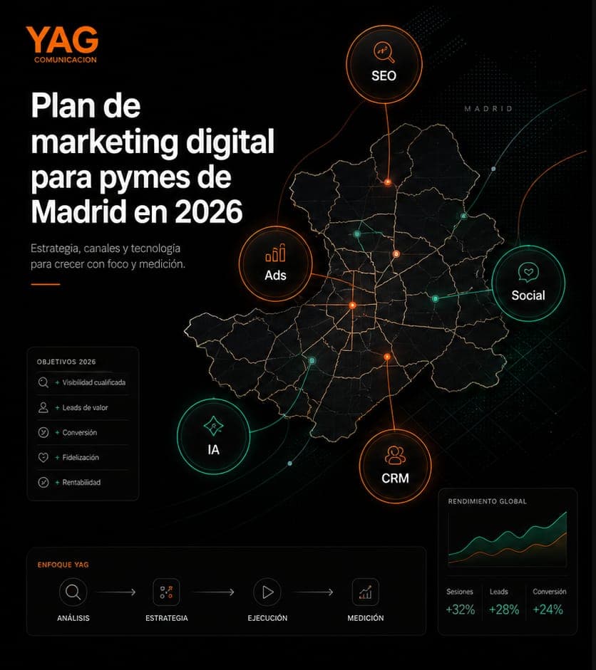 Plan de marketing digital para una pyme de Madrid en 2026