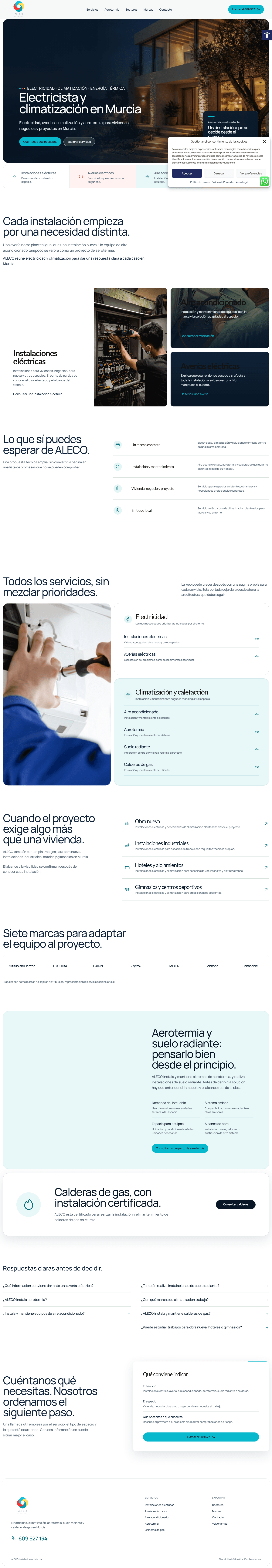 Nueva portada completa publicada de ALECO Instalaciones