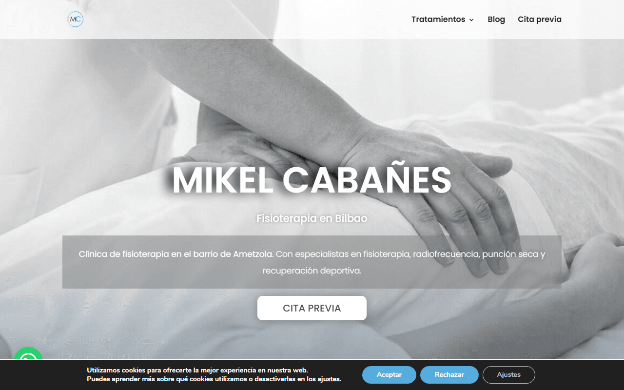 Captura pública de Mikel Cabanes · Fisioterapia Bilbao