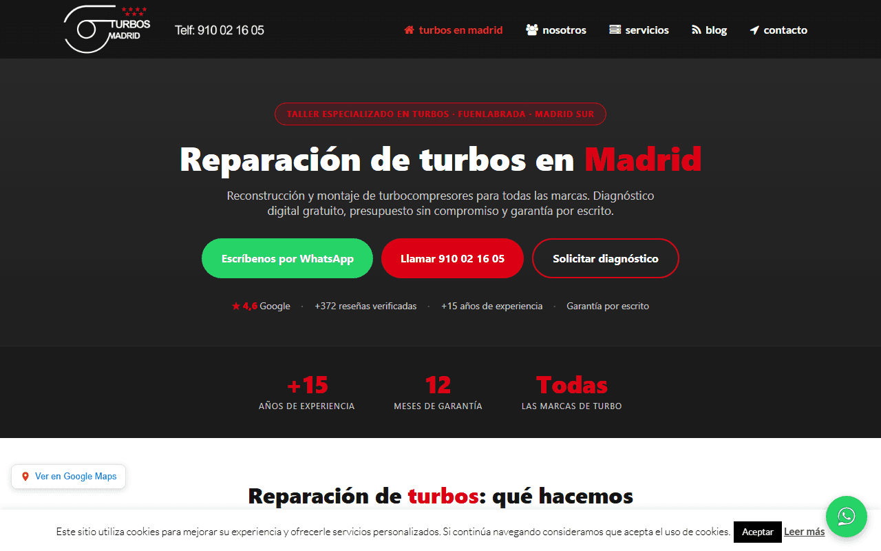 Captura pública de Turbos Madrid